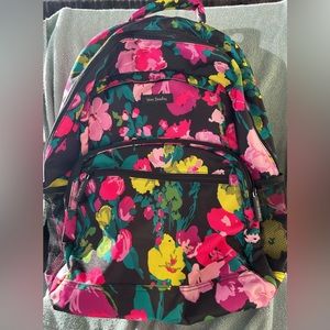VERA BRADLEY XL LAPTOP BACKPACK- HILO MEADOWS PATTERN